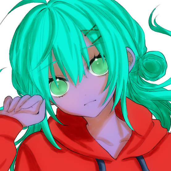 ノイズで出た色で！