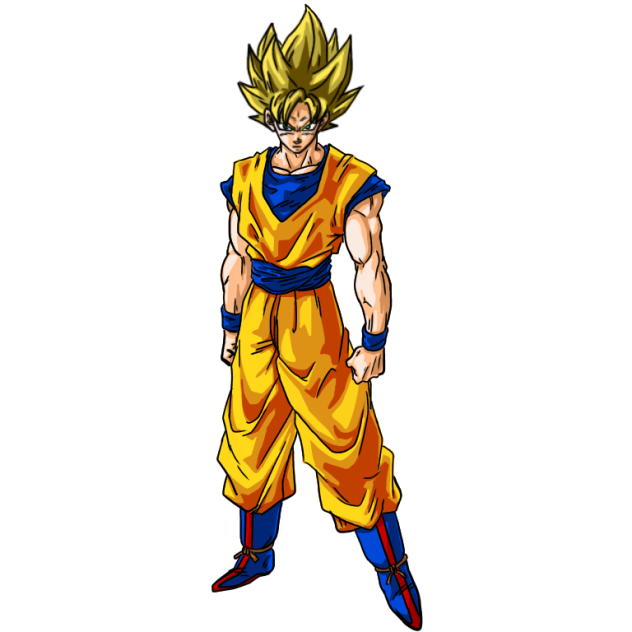ドラゴンボール 孫悟空 超サイヤ人 色々修正