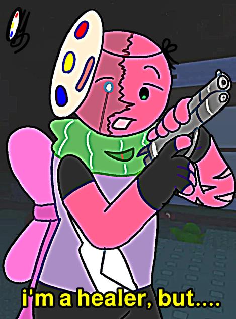 im a healer, but..