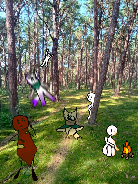 forest collab! - ibisPaint