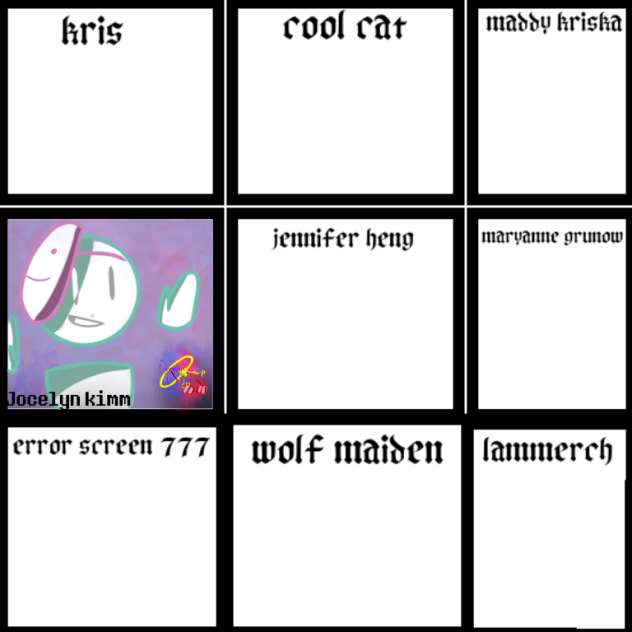 Rebecca's favorite artists