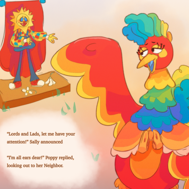 Sally and Poppy - Welcome home