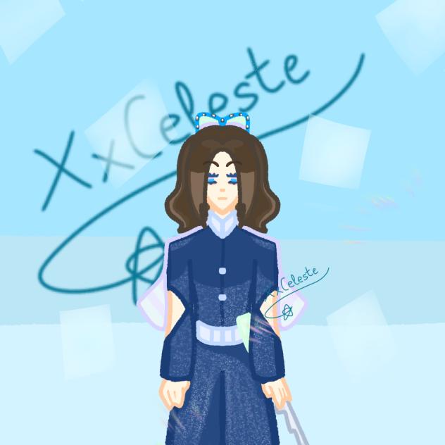 My oc as a butterfly tsuguko KNY