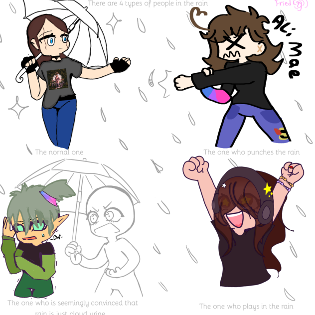a random girl collab