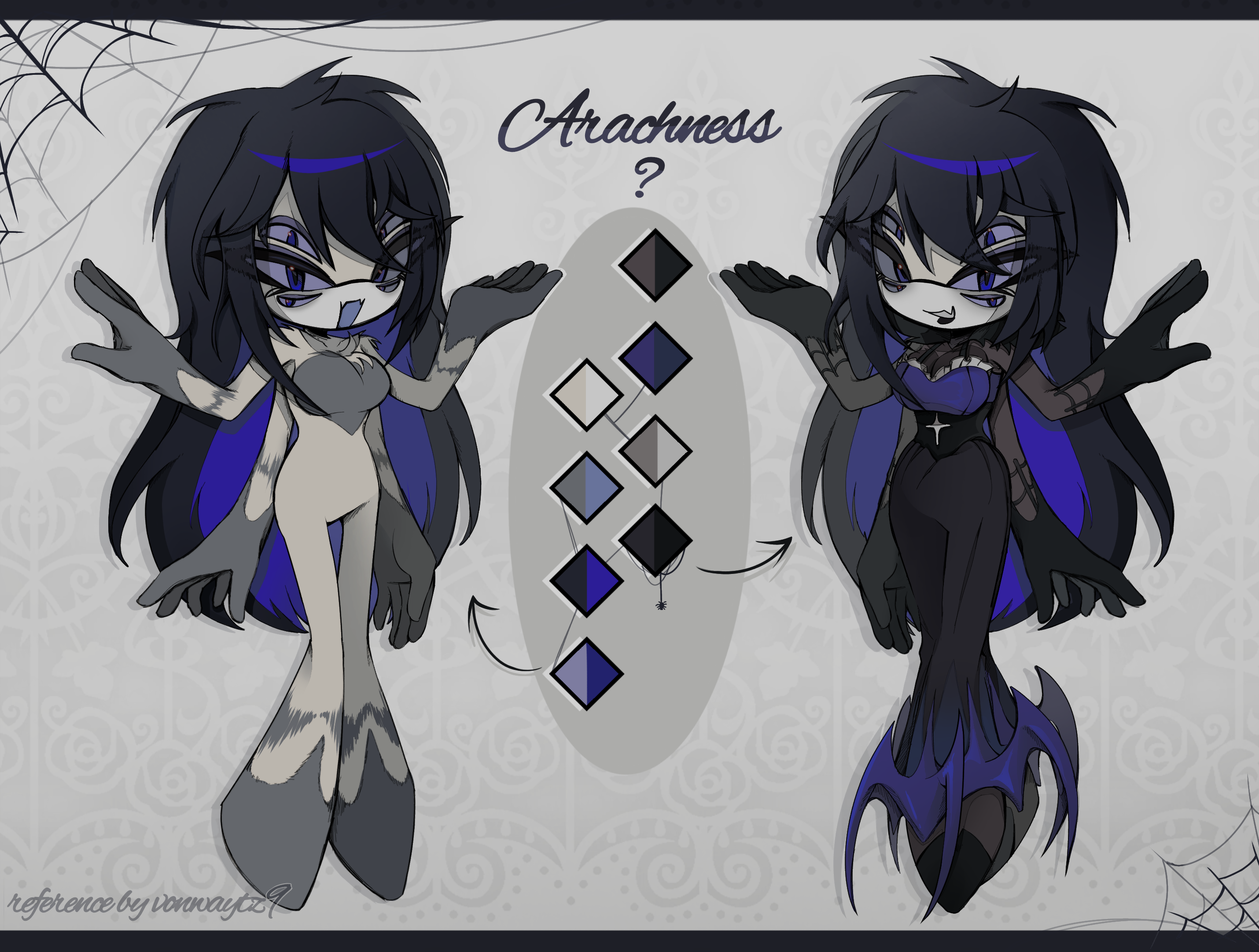 Arachness Reference Sheet - ibisPaint
