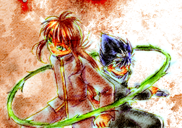 蔵馬と飛影 Ibispaint