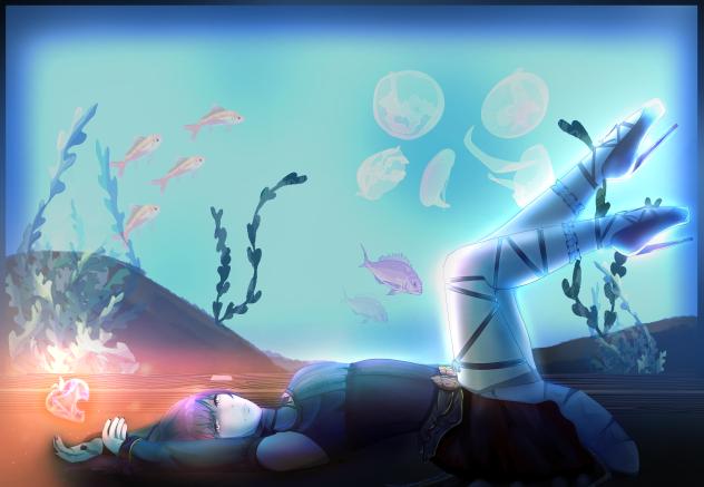 Mafuyu Asahina's aquarium