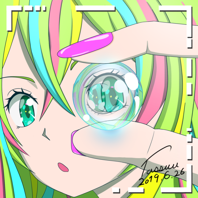 Glass ball - ibisPaint