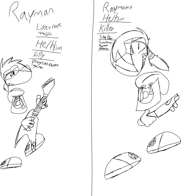 Rayman and Raymesis