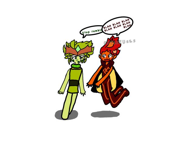 Fire spirit and wind archer!