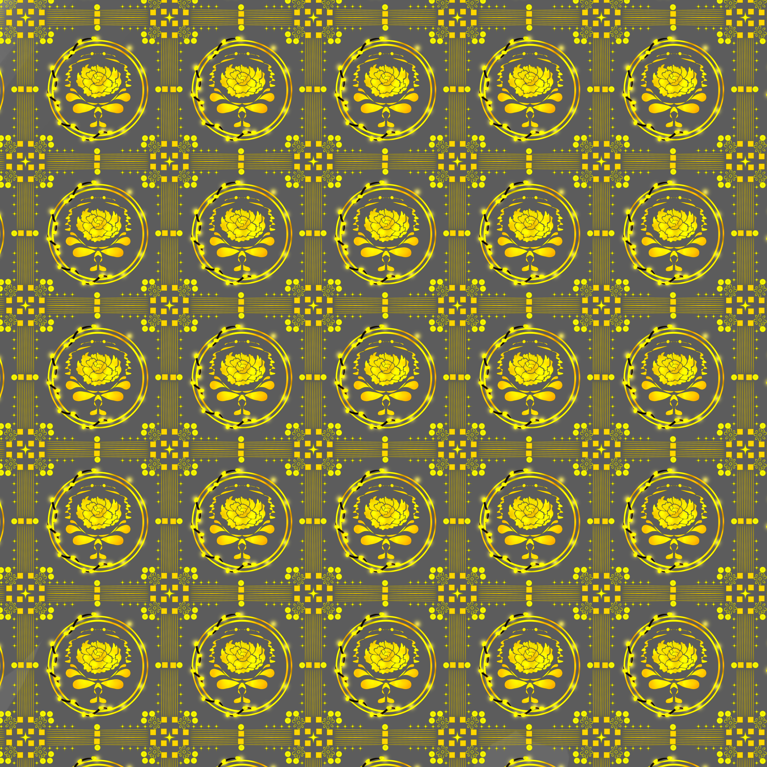 gold -pattern - ibisPaint