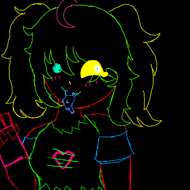 random art post