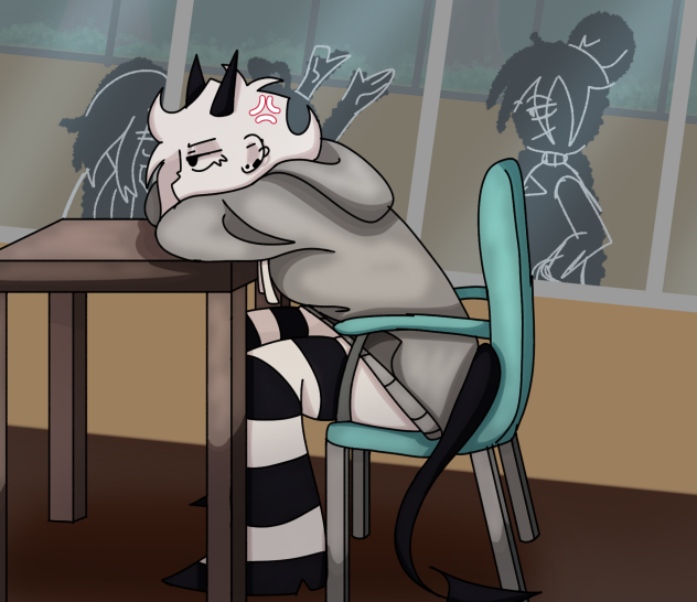 POV! Ash got detention