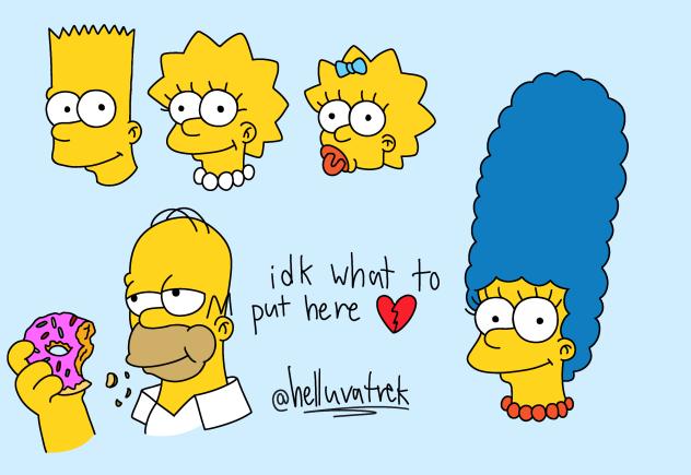 SIMPSONS STYLE STUDY