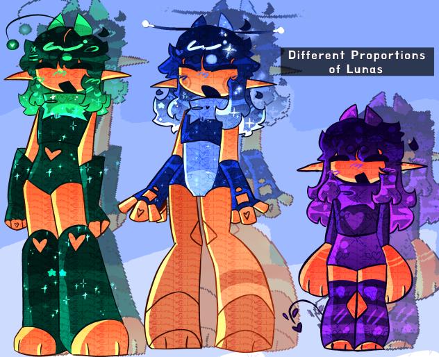 ✨Proportions of Lunas✨- ✨Part 3✨