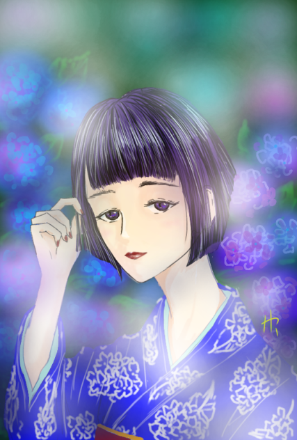 紫陽花