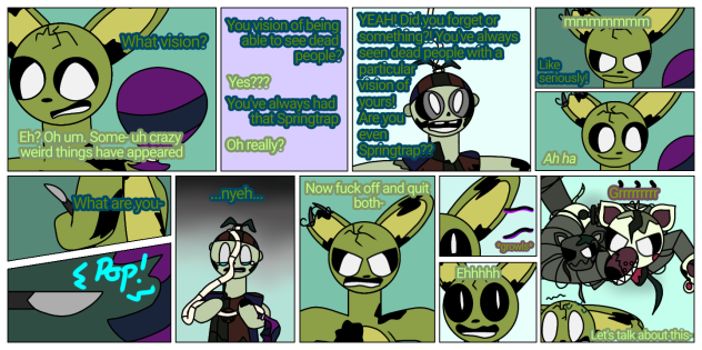 N-o time. p5 FNaF fanmade comic