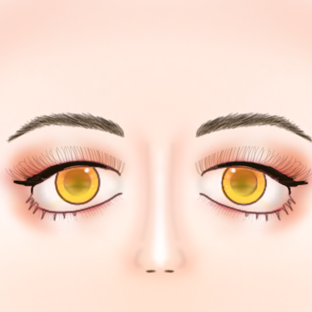 yellow eyes