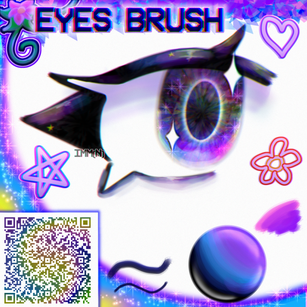 ˚˙∘•My eyes brush 🌌•˚˙∘