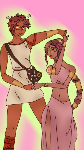 Hermes and Circe(Epic the Musical)