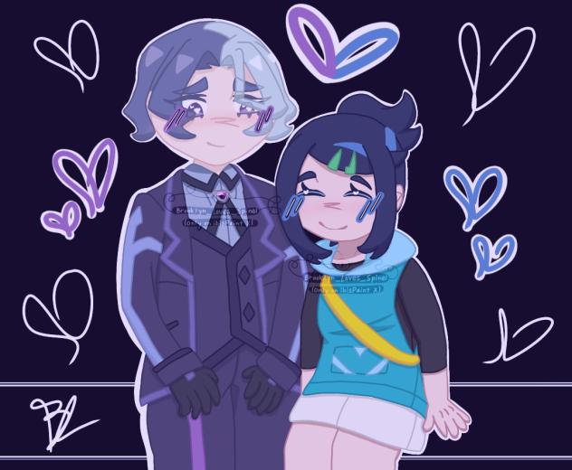 Liko x Amethio!!💜💙