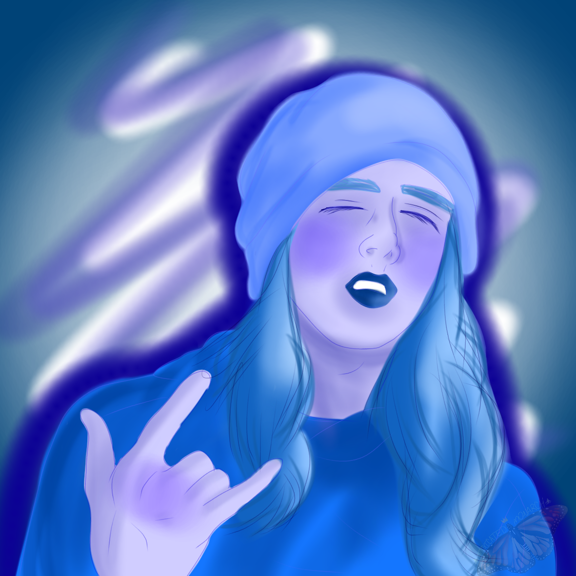 blue - ibisPaint