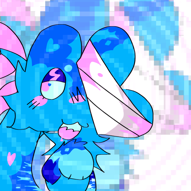 foursona I made for my friend haha