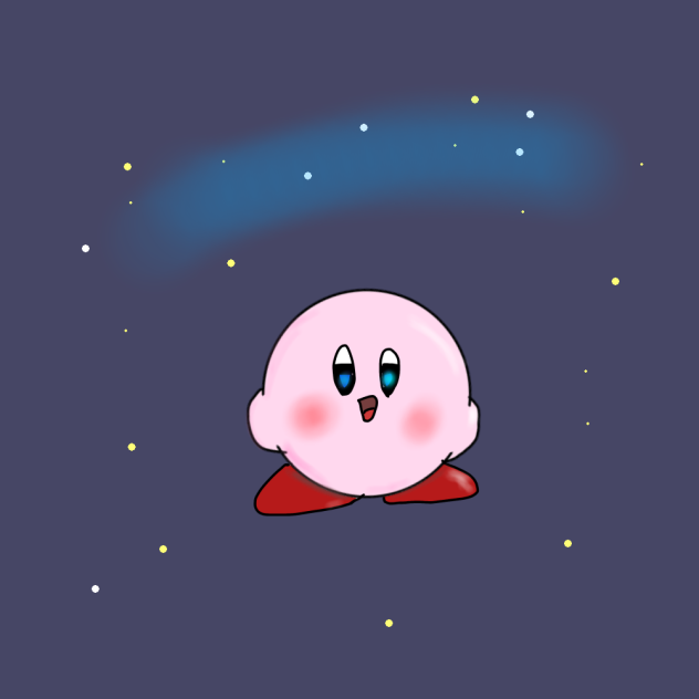 暇で描いたカービィ