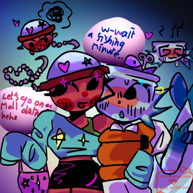 Going on a shopping spree (finn x Gigi)