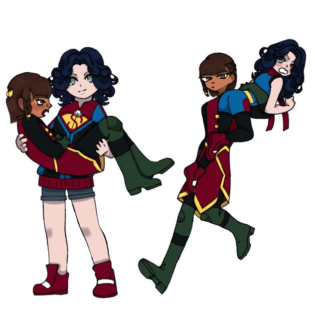 superkid and robin #2