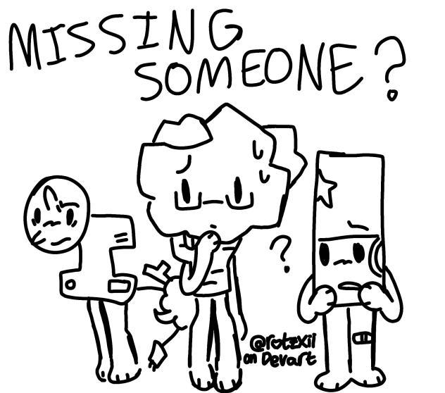 missing someone (question mark)