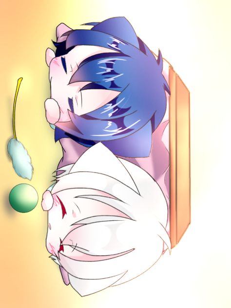 そらるくんとまふまふくんのおひるね