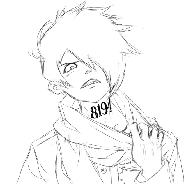 模写 (レイ)6巻表紙より