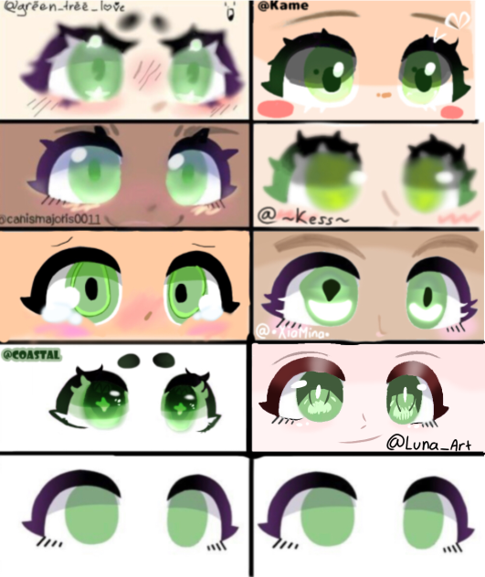 Gacha eyes drawing