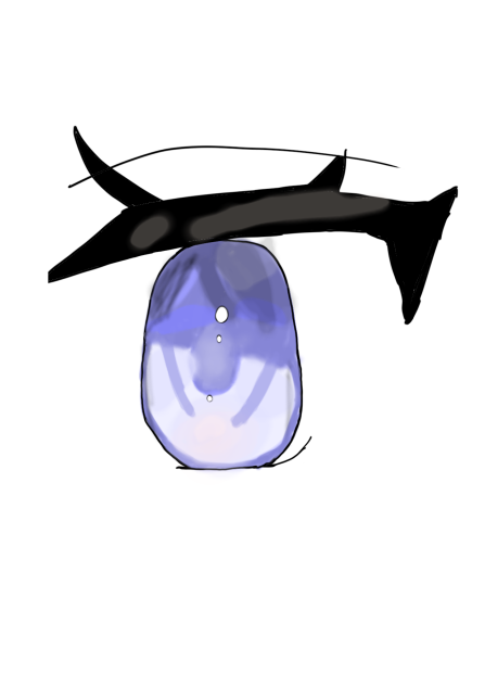 友達につきそってもらった目の練習