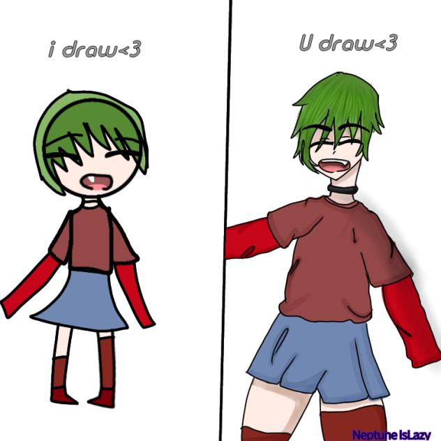 I draw you draw with Afryea!