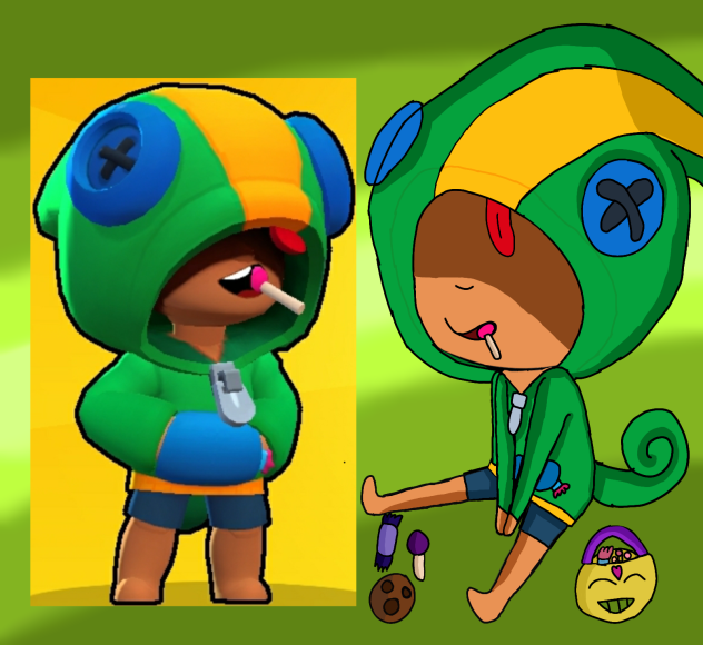 Leon(Mixed with trick or treat leon)