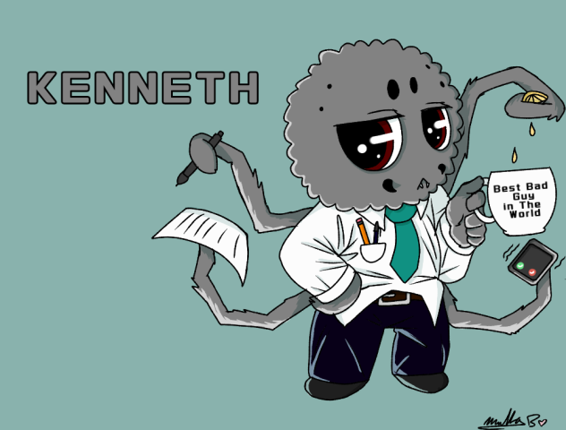 Fanart for Neari Monroe!🕷️🕷️📞🖥️