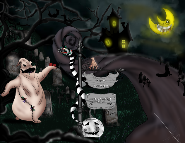 Halloween poster commission