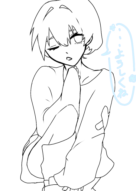 ほしろちゃん(線画)