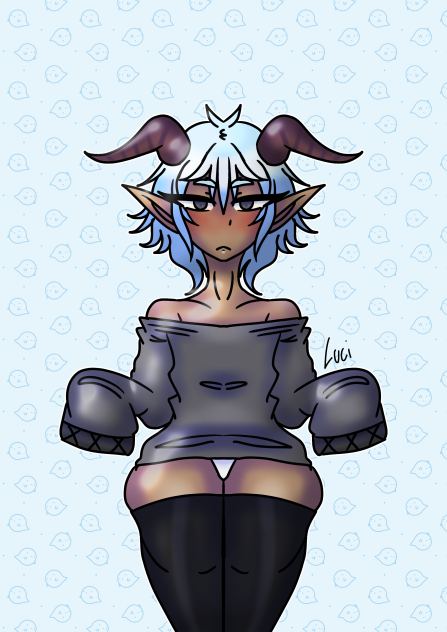 ugly femboy dragon