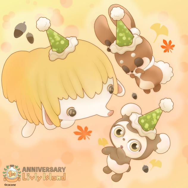 リブリーアイランド塗り絵