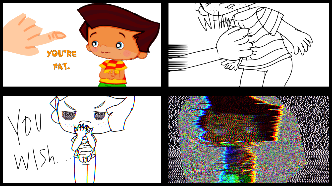 Glitched Vomit ibisPaint