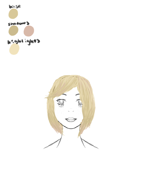 Hair coloring....
