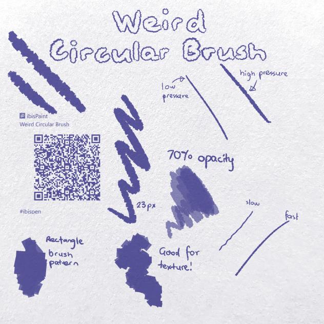 Weird Circular Brush