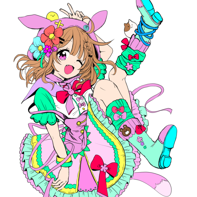 塗り絵！