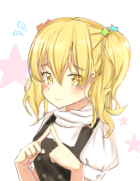 落書き 魔理沙 ツインテール