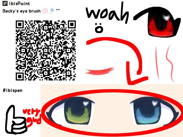 eyes!  ^^ brush revealed!!!