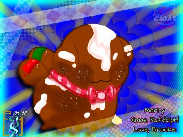 Merry Xmas, Rufdolph! From Brookie