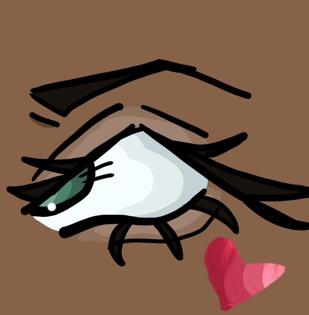 coloured eye